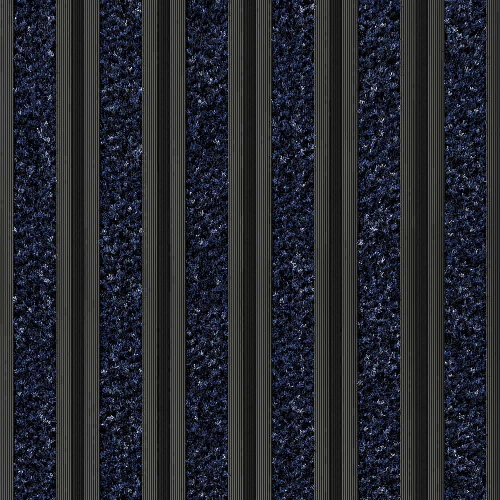 Blue Alba ECONYL® with Black Anodised Rails (Closed Construction)